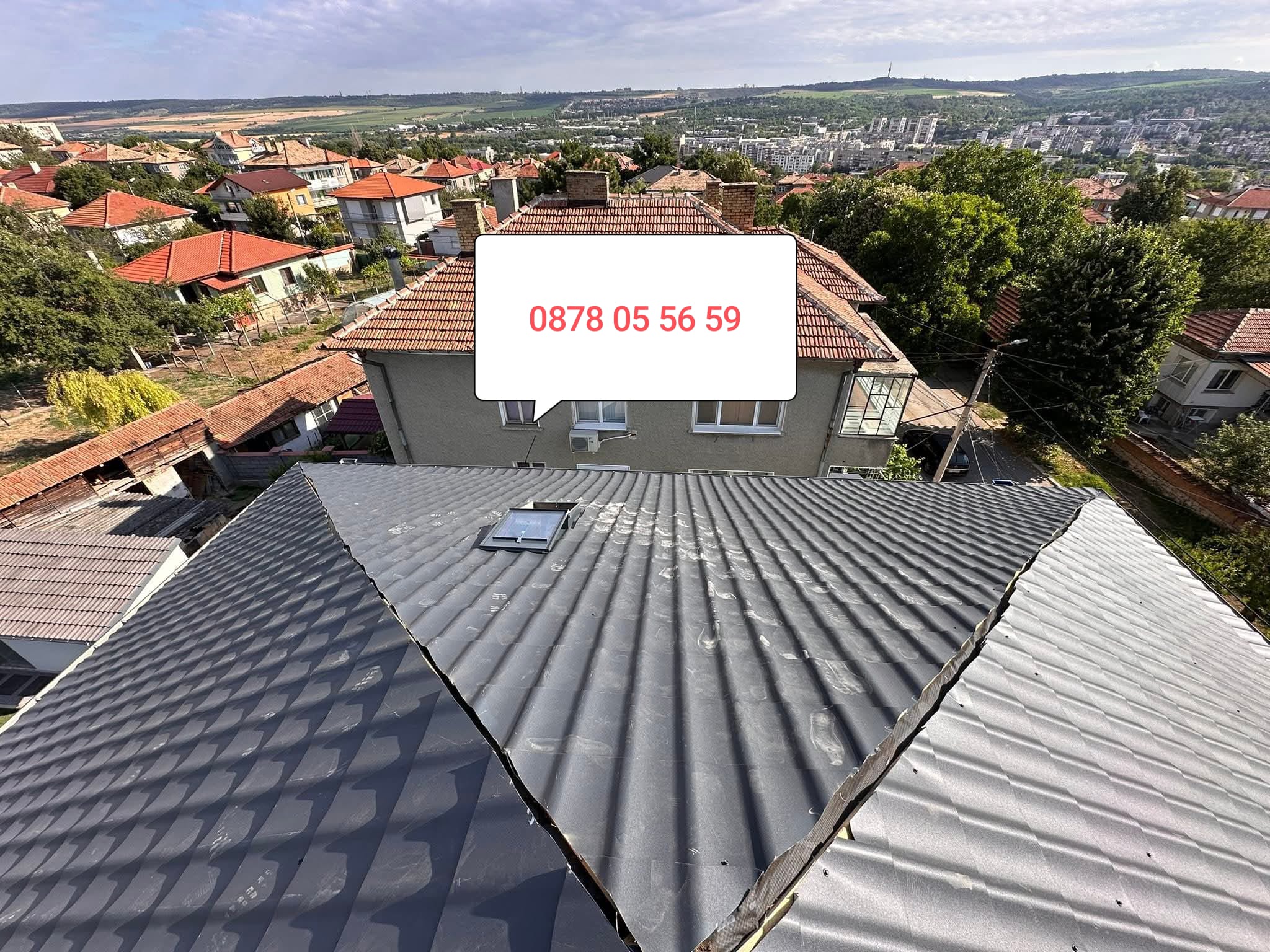 монтаж с FASSI кран на покрив (montazh FASSI kran pokriv), София (Sofia) — fassi-kran-pokriv-sofia.jpeg | remonti na pokrivi | remonti77.eu